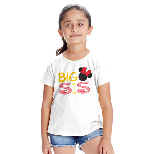 Mickey Big Sis & Lil Bro Siblings Tees