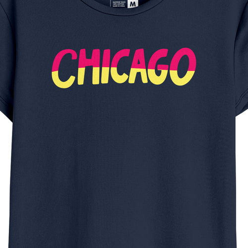 Chicago Women Graphic Printed Tees