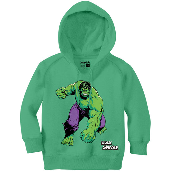 BOYS Green Hulk HOODIE