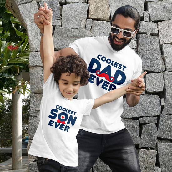Coolest Dad Ever Dad And Son Tees