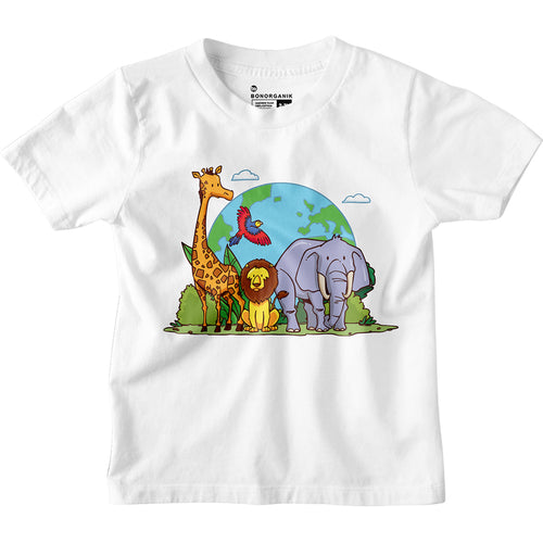 Boys Jungle Animal Tees