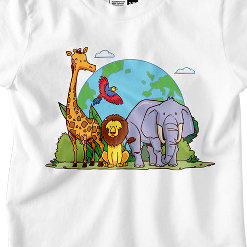 Boys Jungle Animal Tees