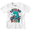 Boys Lets Go Dude Tees