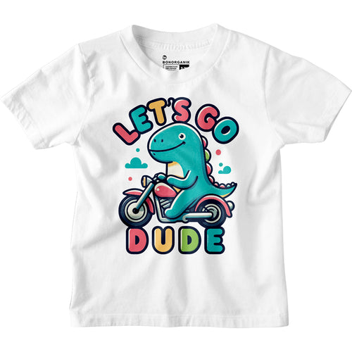 Boys Lets Go Dude Tees