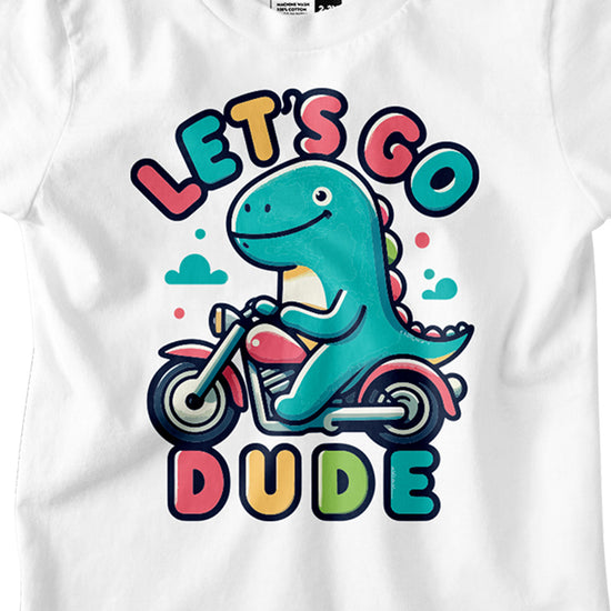 Boys Lets Go Dude Tees