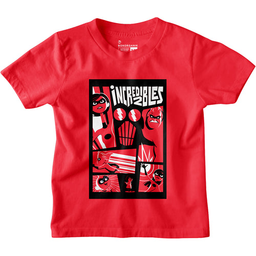 Boys Incredibles Printed Tees