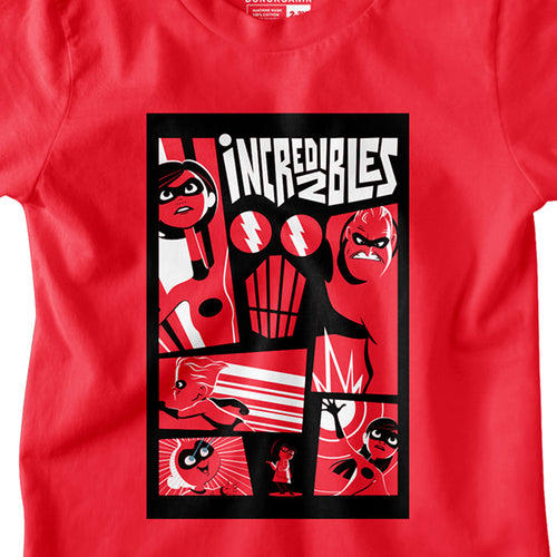 Boys Incredibles Printed Tees