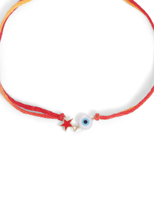 925 Silver-evil eye Rakhi for Kids