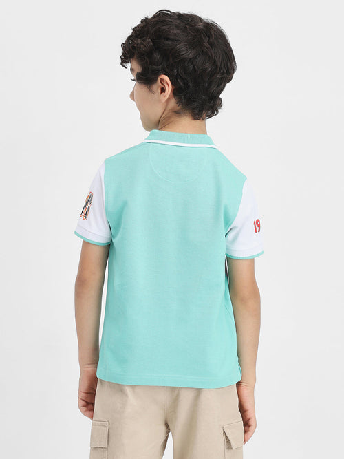 Mickey Boys Polo Tees  | Olive Green