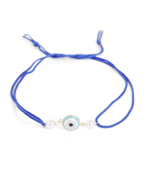 925 Silver-evil eye Rakhi for Kids
