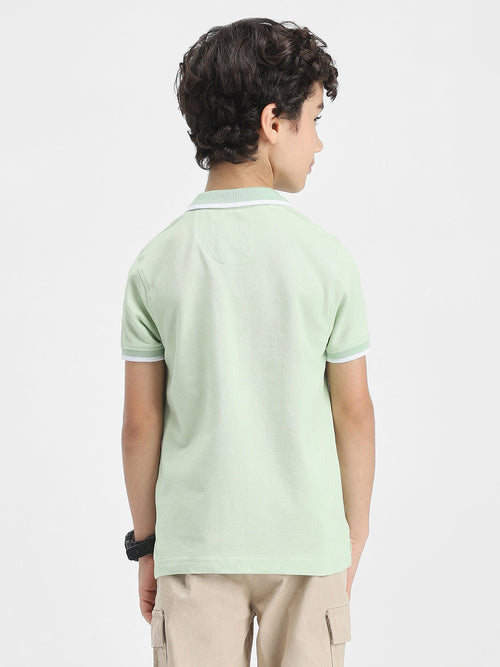 Generic Boys Polo Tees  | Lime Green