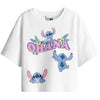 Girl Oversize Stitch Printed T-Shirt