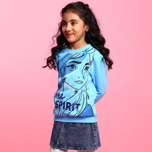 Elsa Free Spirit Girls Relax Sweatshirt