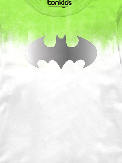 Batman Green/white Full Sleeve Tshirt