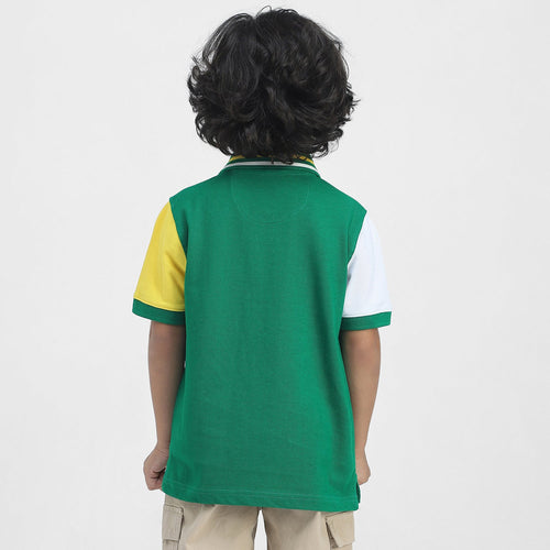 Hulk Boys Polo Tees  | Green
