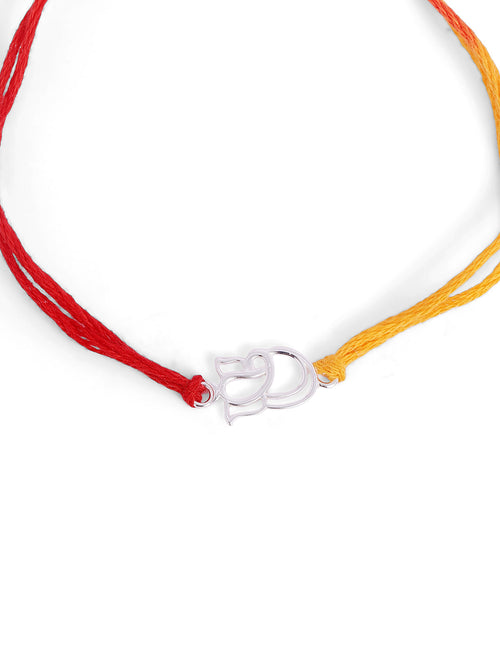 925 Silver-ganesha Rakhi for Kids