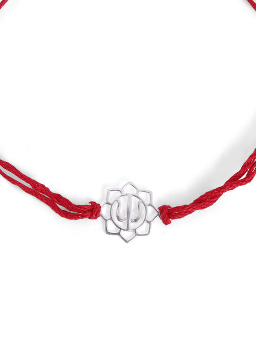 925 Silver-Trishul Rakhi for Kids