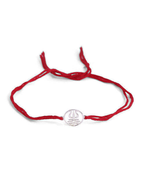 925 Silver-Trishul Rakhi for Kids