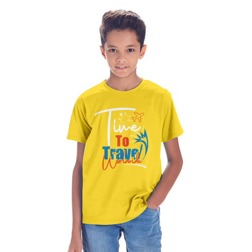 Its Time To Travel World Matching Tees For Family