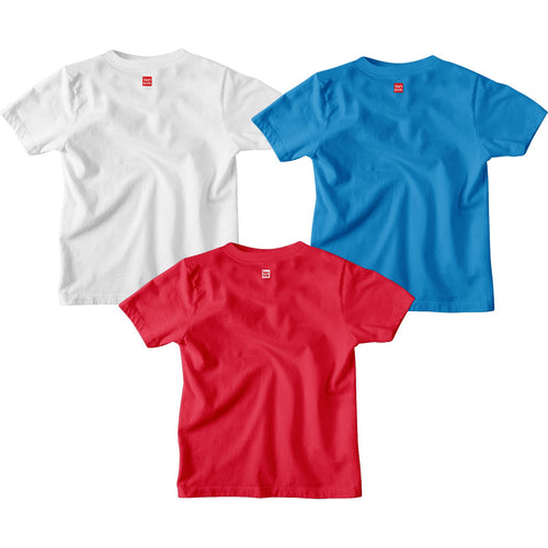 Captain America, Black Boys & Amazing Spidermen Boys Tshirt Combo Pack