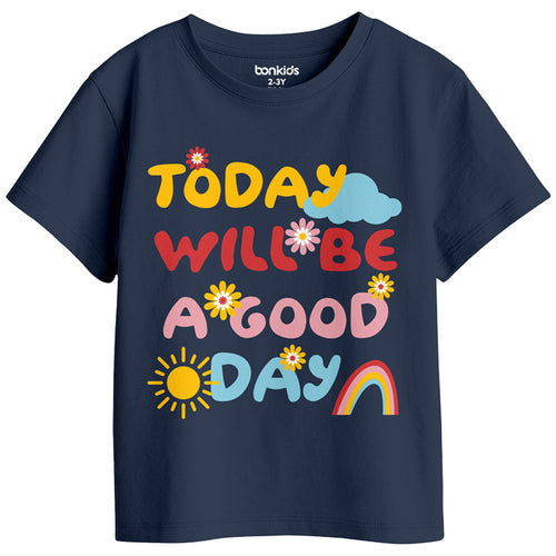 Girls Graphic Printed Pack Of 5 Tees