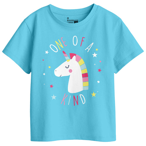Girls Graphic Printed Pack Of 5 Tees