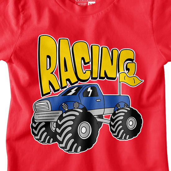 Boys Racing Printed Tees