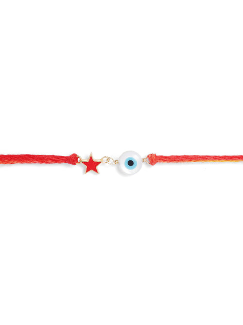 925 Silver-evil eye Rakhi for Kids