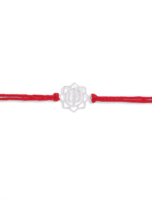 925 Silver-Trishul Rakhi for Kids