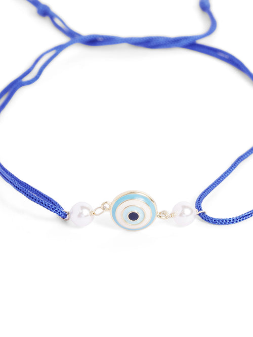 925 Silver-evil eye Rakhi for Kids
