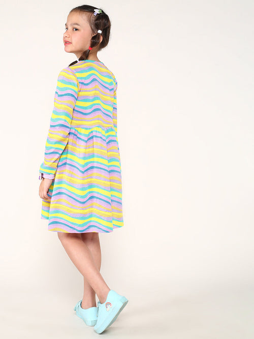 Girls Dress Yellow