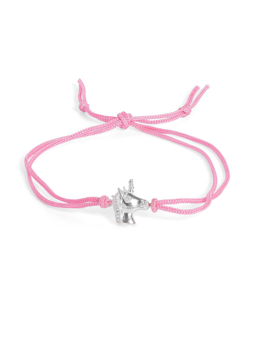 925 Silver-unicorn Rakhi for Kids in cubic zirconia