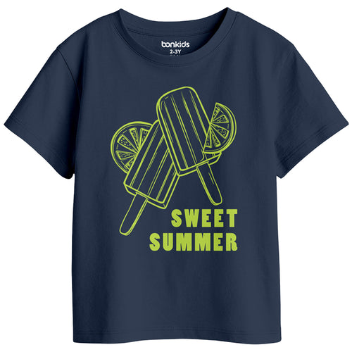 Girls Graphic Printed Pack Of 5 Tees
