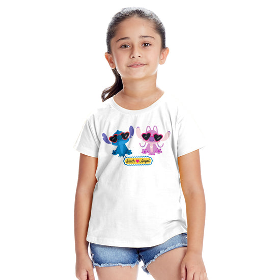 Stitch & Angel Siblings Tees