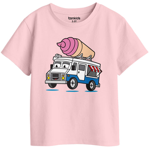 Girls Graphic Printed Pack Of 5 Tees