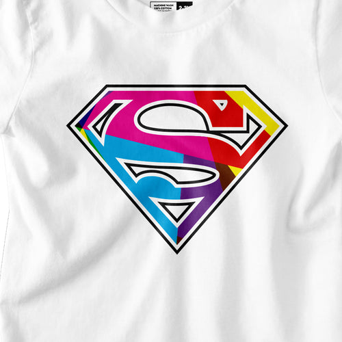 Boys Printed Superman Tshirt