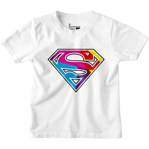 Boys Printed Superman Tshirt