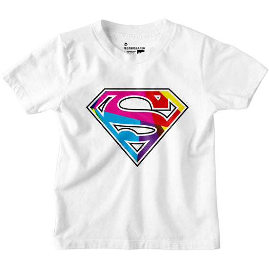 Boys Printed Superman Tshirt