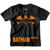 Boys Black Printed Batman Tshirt