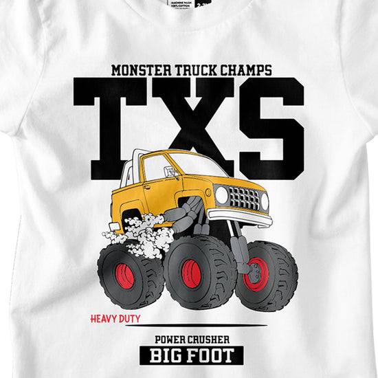 Boys Moster Truck Tees