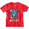 Boys Cute Monster Printed Tees