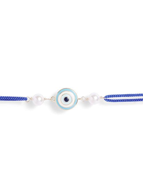 925 Silver-evil eye Rakhi for Kids