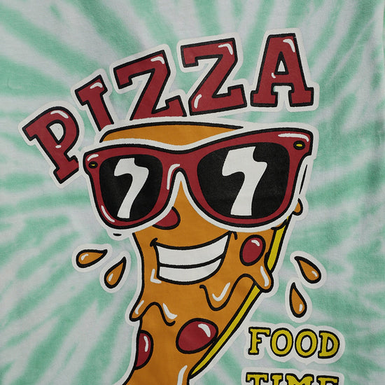 Girls Tshirt Pizza Printed
