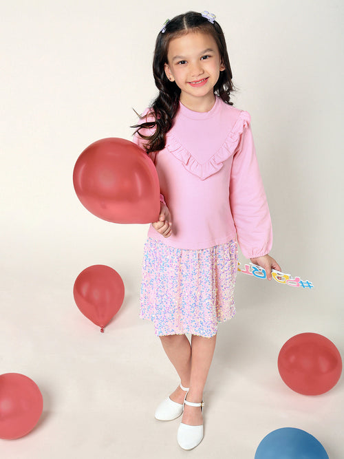 Girls Dress Pink