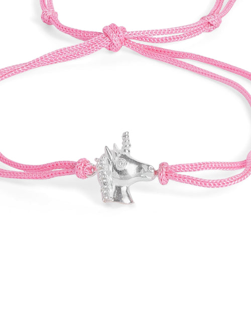925 Silver-unicorn Rakhi for Kids in cubic zirconia