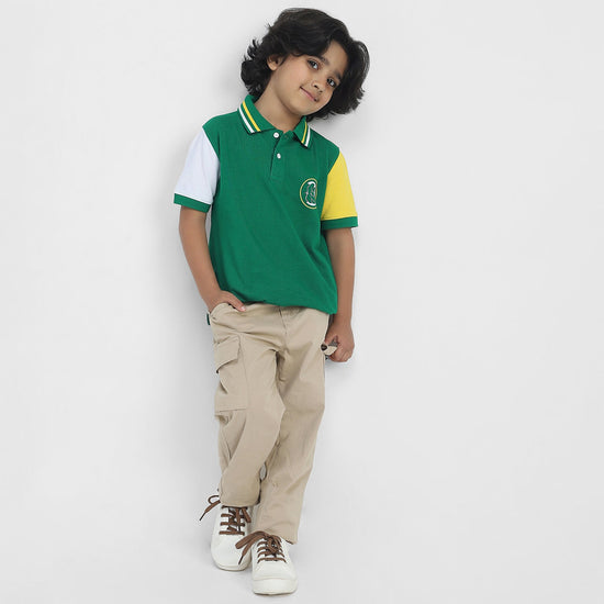 Hulk Boys Polo Tees  | Green