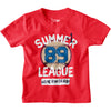 Boys Summer League Printed Tees