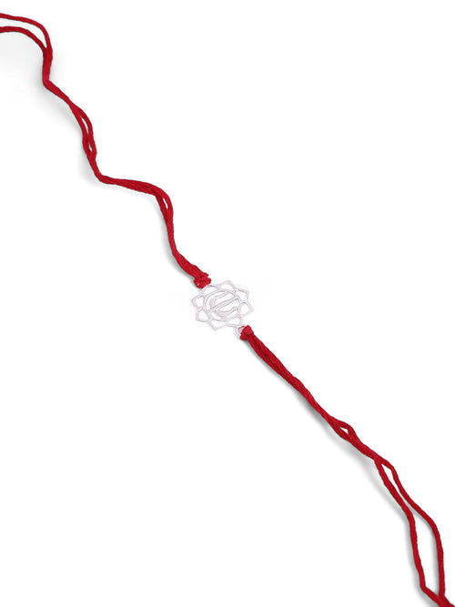 925 Silver-Trishul Rakhi for Kids