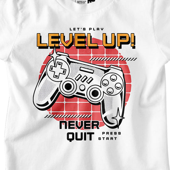 Boys Level Up Printed Tees