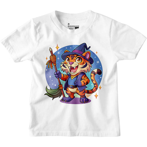 Boys Magical Tiger Printed Tees